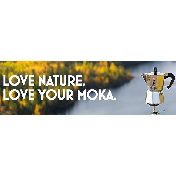 Bialetti Moka Express 6-Cup Stovetop Espresso Maker | Italian Coffee Pot Silver - Picture 12 of 16